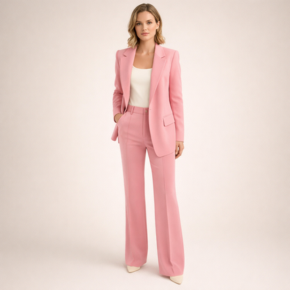 Vanessa™ | Elegant Blazer and Flared Trousers Set