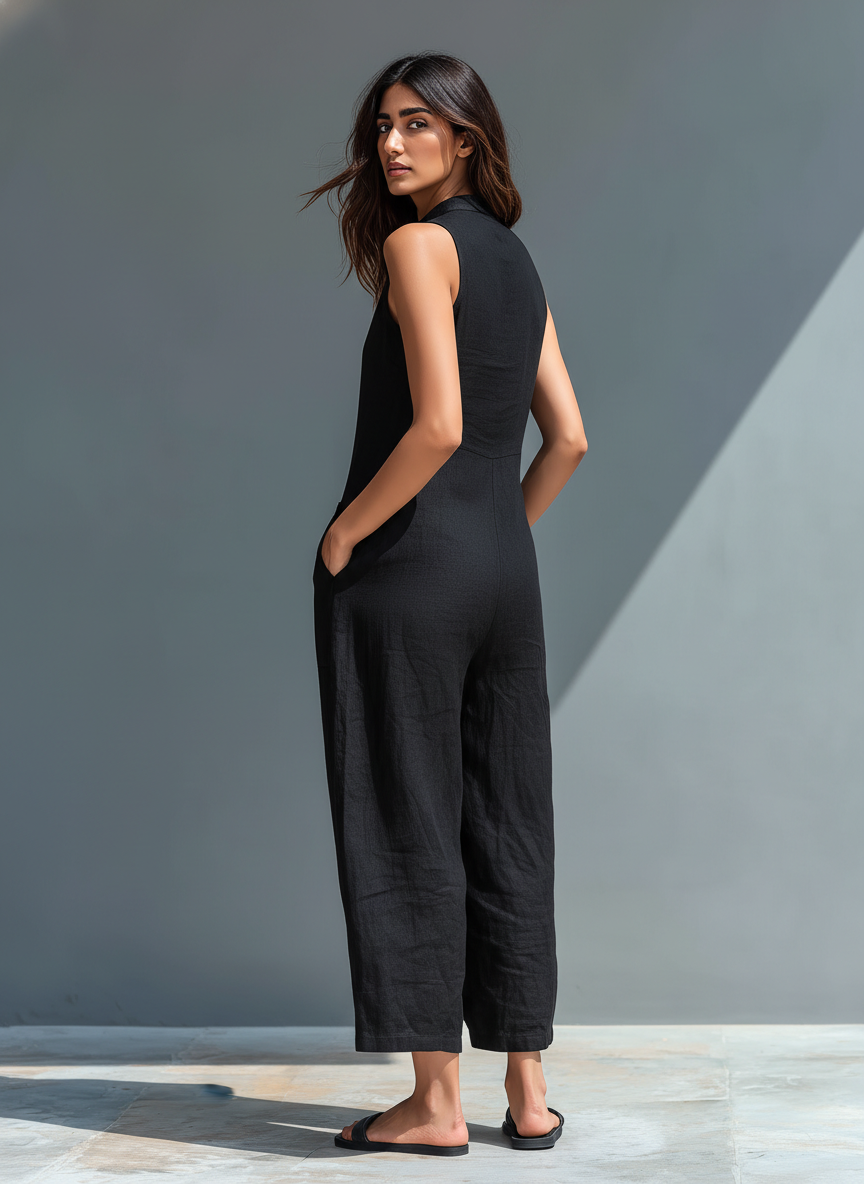 Laila - Elegant Sleeveless Jumpsuit