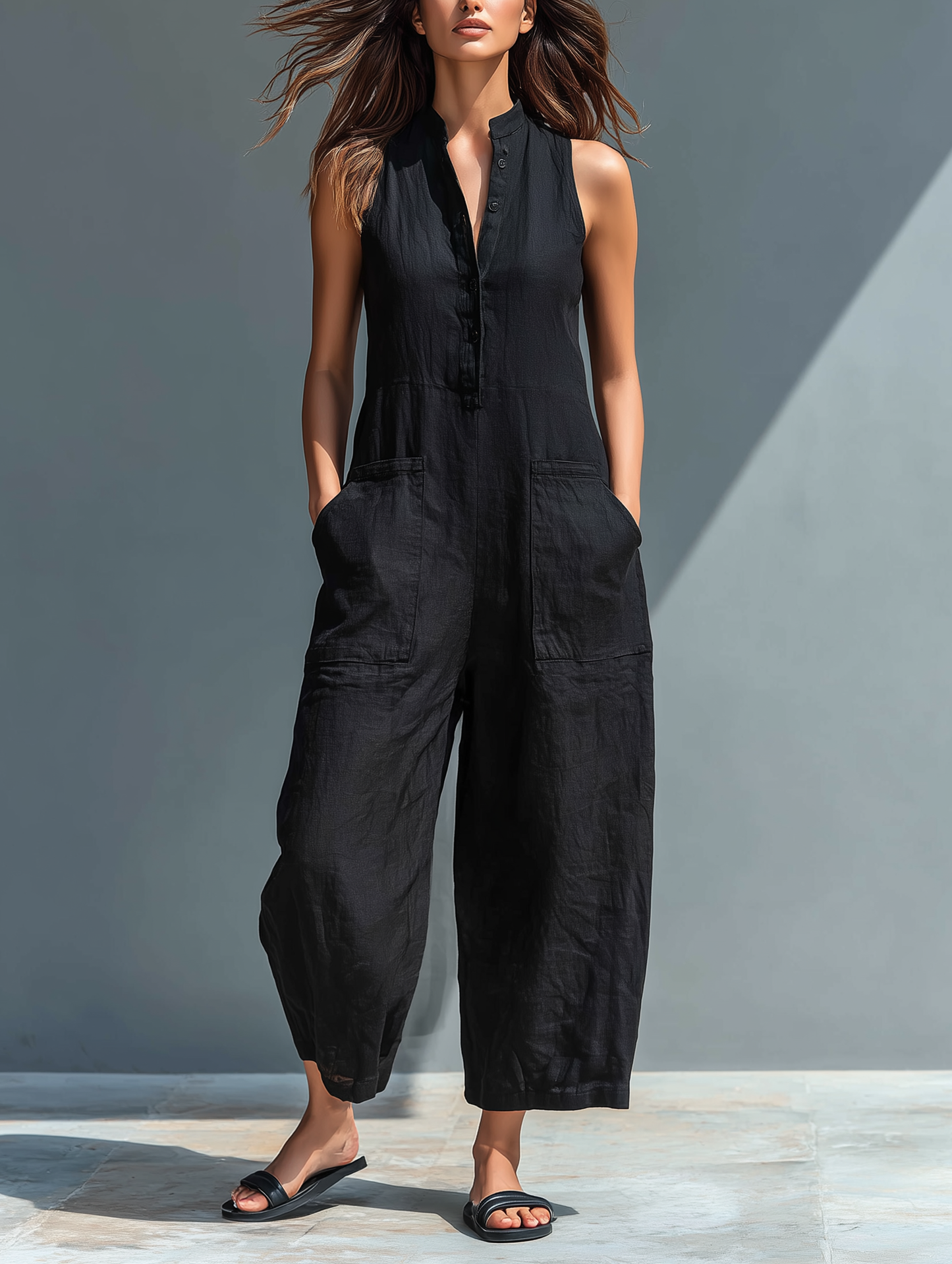 Laila - Elegant Sleeveless Jumpsuit